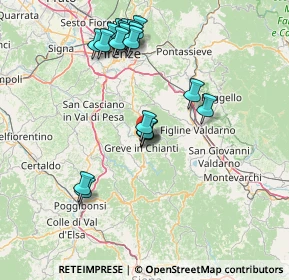 Mappa Strada Uzzano, 50022 Greve in Chianti FI, Italia (15.6735)