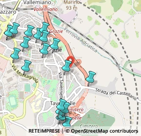 Mappa Via Colle Verde, 60124 Ancona AN, Italia (0.674)