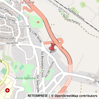 Mappa Via Colle Verde, 31f, 60128 Ancona, Ancona (Marche)