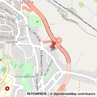 Mappa Via Colle Verde, 31/a, 60124 Ancona, Ancona (Marche)