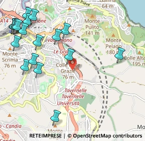 Mappa Via Colle Verde, 60124 Ancona AN, Italia (1.482)