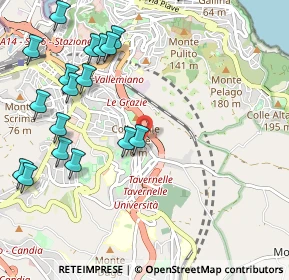 Mappa Via Colle Verde, 60124 Ancona AN, Italia (1.3905)