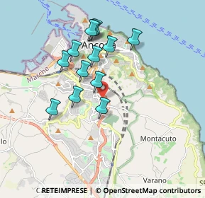 Mappa Via Colle Verde, 60124 Ancona AN, Italia (1.65615)