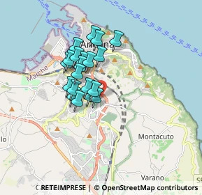 Mappa Via Colle Verde, 60124 Ancona AN, Italia (1.301)
