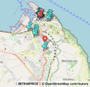 Mappa Via Colle Verde, 60124 Ancona AN, Italia (1.95118)