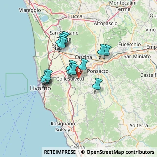Mappa Via del Cerrone, 56043 Fauglia PI, Italia (12.38882)