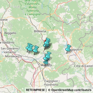 Mappa Via S.r., 52010 Subbiano AR, Italia (9.73667)