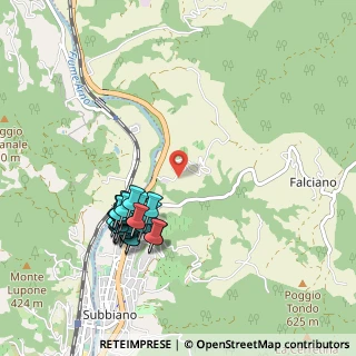 Mappa Via S.r., 52010 Subbiano AR, Italia (1)