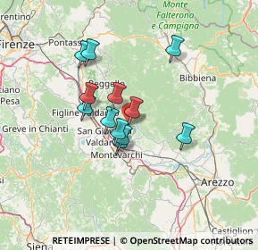 Mappa Frazione Montemarciano, 52028 Terranuova Bracciolini AR, Italia (10.515)