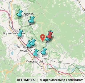 Mappa Frazione Montemarciano, 52028 Terranuova Bracciolini AR, Italia (5.74833)