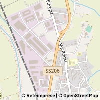 Mapa Collesalvetti
