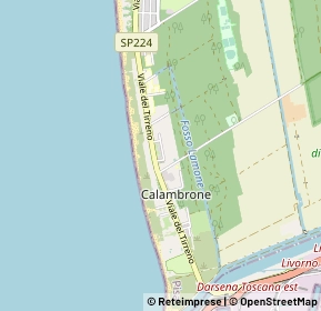 Mappa Calambrone PI, Italia (0.897)