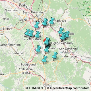 Mappa Ss 222 Chiantigiana km 22, 50022 Greve in Chianti FI, Italia (10.182)