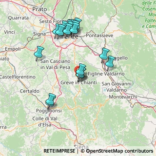 Mappa Ss 222 Chiantigiana km 22, 50022 Greve in Chianti FI, Italia (15.4475)