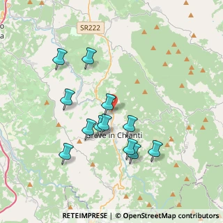 Mappa Ss 222 Chiantigiana km 22, 50022 Greve in Chianti FI, Italia (3.6)