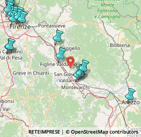 Mappa Via di Botriolo, 52028 Terranuova Bracciolini AR, Italia (25.40105)