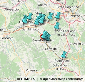 Mappa Via Palmiro Togliatti, 50051 Castelfiorentino FI, Italia (12.12944)