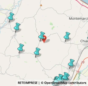 Mappa Contrada Fosso Roberti, 60030 Morro d'Alba AN, Italia (6.8915)