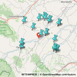 Mappa Via Tiepolo, 61047 San Lorenzo In Campo PU, Italia (7.944)
