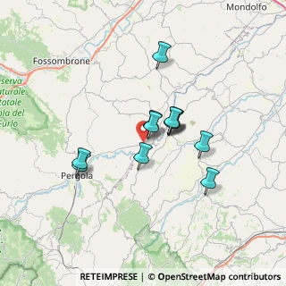 Mappa Via Tiepolo, 61047 San Lorenzo In Campo PU, Italia (5.28667)