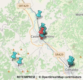 Mappa Via Fanciullacci, 50051 Castelfiorentino FI, Italia (3.598)