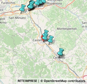 Mappa Via Fanciullacci, 50051 Castelfiorentino FI, Italia (10.756)