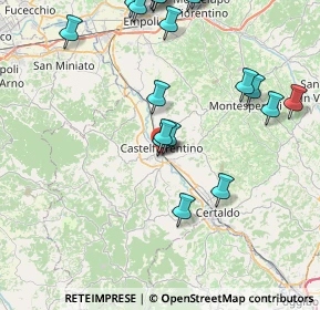 Mappa Via Fanciullacci, 50051 Castelfiorentino FI, Italia (10.1715)