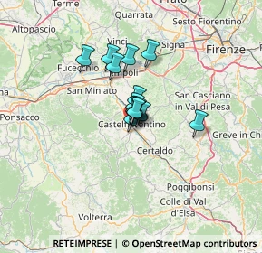 Mappa Via Fanciullacci, 50051 Castelfiorentino FI, Italia (6.90214)