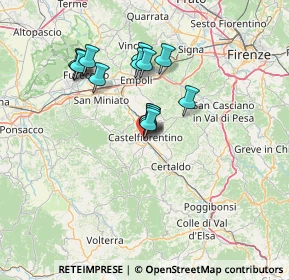 Mappa Via Fanciullacci, 50051 Castelfiorentino FI, Italia (11.71429)