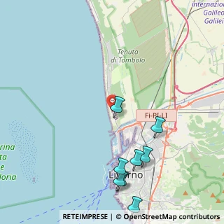 Mappa Via dei Platani, 56128 Pisa PI, Italia (6.77846)