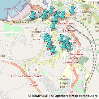 Mappa Via dell'Artigianato, 60030 Ancona AN, Italia (0.91941)
