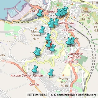 Mappa Via dell'Artigianato, 60030 Ancona AN, Italia (0.97111)