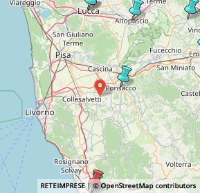 Mappa 56040 Crespina Lorenzana PI, Italia (31.43)