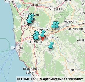 Mappa 56040 Crespina Lorenzana PI, Italia (11.175)