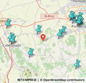Mappa 56040 Crespina Lorenzana PI, Italia (6.348)