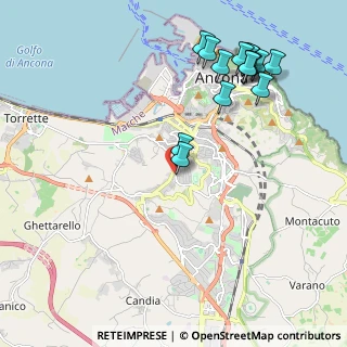 Mappa Via A. Maggini, 60127 Ancona AN, Italia (2.46267)