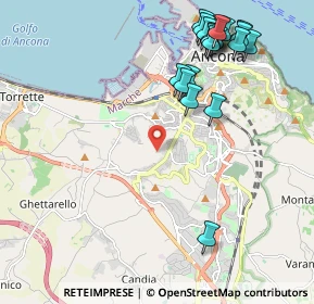 Mappa 60100 Ancona AN, Italia (2.5265)