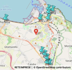 Mappa 60100 Ancona AN, Italia (2.78818)