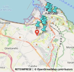 Mappa 60100 Ancona AN, Italia (1.99167)