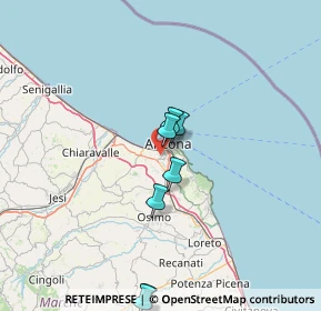 Mappa 60100 Ancona AN, Italia (25.72909)