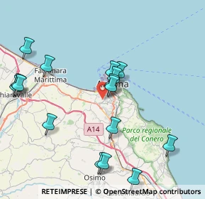 Mappa 60100 Ancona AN, Italia (8.97)