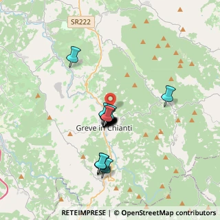 Mappa Str. Uzzano, 50022 Greve in Chianti FI, Italia (2.5405)