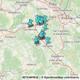 Mappa Via Umberto Terracini, 50051 Castelfiorentino FI, Italia (9.776)