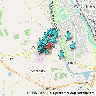 Mappa Via G. La Pira, 50051 Castelfiorentino FI, Italia (0.216)