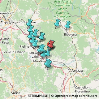 Mappa Via Roma, 52024 Loro Ciuffenna AR, Italia (10.384)