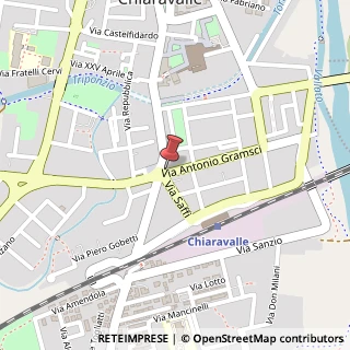 Mappa Corso Giacomo Matteotti, 2, 60033 Chiaravalle, Ancona (Marche)