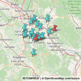 Mappa Via Alessandro François, 50022 Greve in Chianti FI, Italia (10.6215)