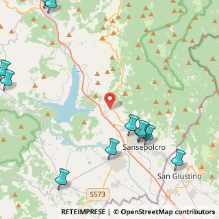 Mappa Via Cignano, 52037 Sansepolcro AR, Italia (6.33364)