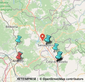 Mappa Via Cignano, 52037 Sansepolcro AR, Italia (15.87154)