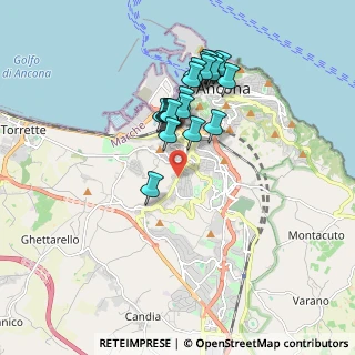 Mappa Via 60127, 60127 Ancona AN, Italia (1.631)